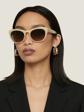 Derek Lam 10 Crosby SKYLER Sunglasses - Beige